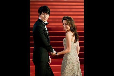 Actor Jung Woo-Sung and Actress Michelle Yeoh
